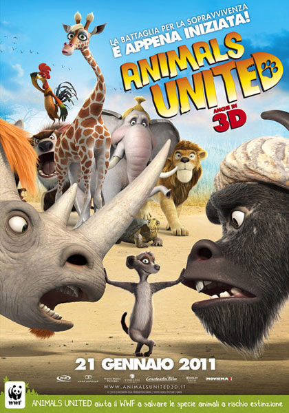 locandina animals united 3d