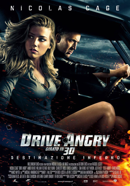 locandina drive angry 3D