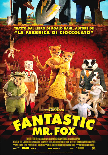 locandina fantastic mr. fox