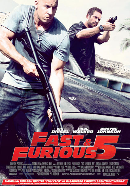 locandina fast & furious 5