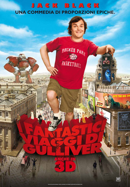 locandina i fantastici viaggi di gulliver