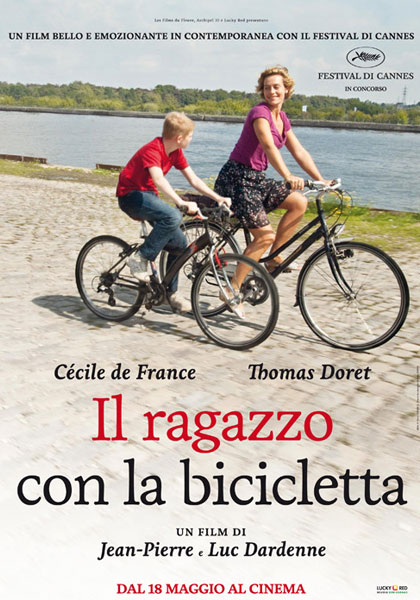 locandina il ragazzo con la bicicletta