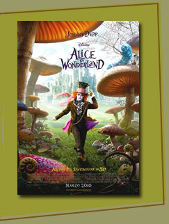 locandina alice in wonderland