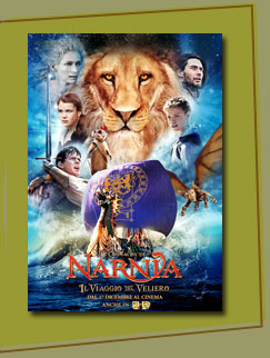 locandina LE CRONACHE DI NARNIA - IL VIAGGIO DEL VELIERO