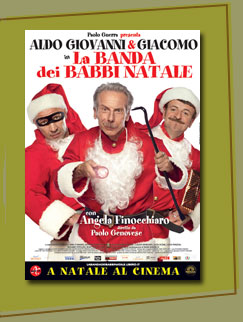 locandina la banda dei babbi natale