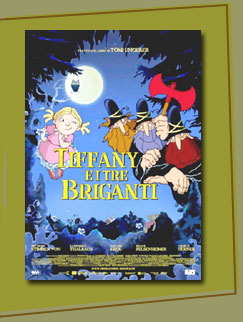 locandina tiffany e i tre briganti