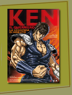 locandina ken il guerriero la leggenda di hokuto