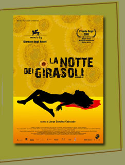 locandina la notte dei girasoli