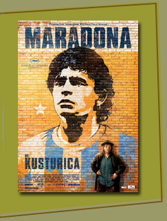 locandina maradona di kusturica