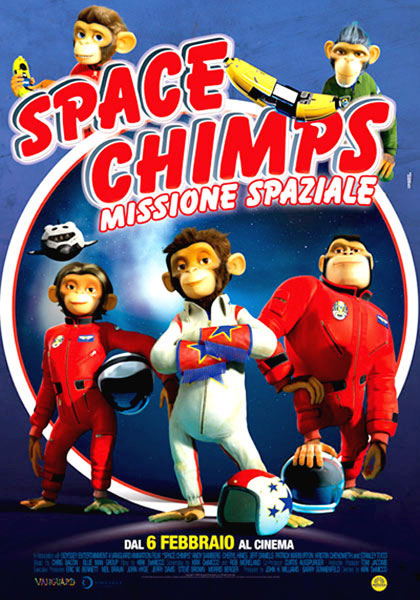 locandina space chimps