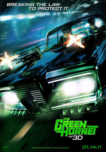 locandina the green hornet