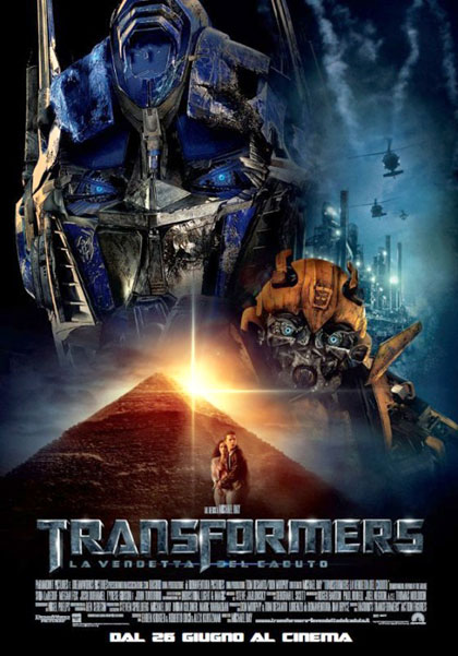 locandina transformers la vendetta del caduto