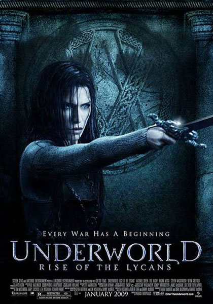 locandina underworld la ribellione dei lycans