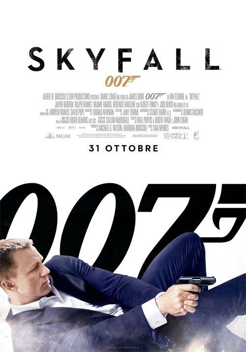 007 Skyfall locandina/poster