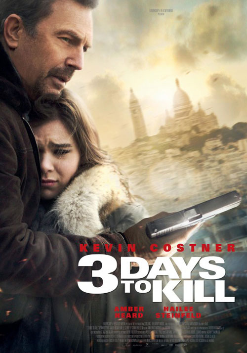 3 Days to Kill locandina/poster