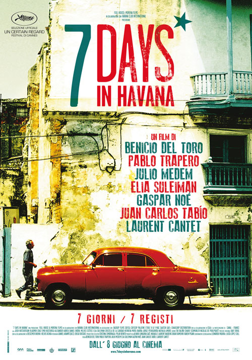 7 days in Havana locandina/poster