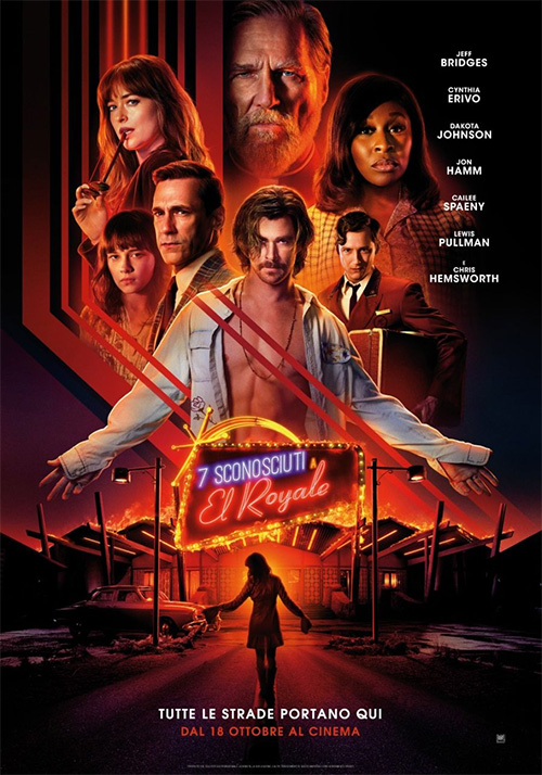 7 sconosciuti a El Royale locandina/poster