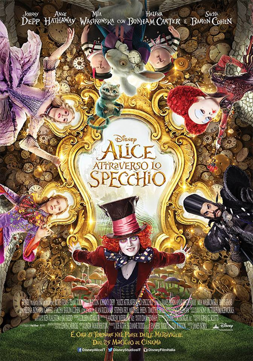 Alice attraverso lo specchio locandina/poster