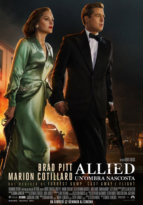 Allied locandina/poster