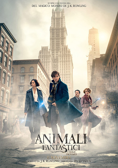 Animali fantastici e dove trovarli locandina/poster