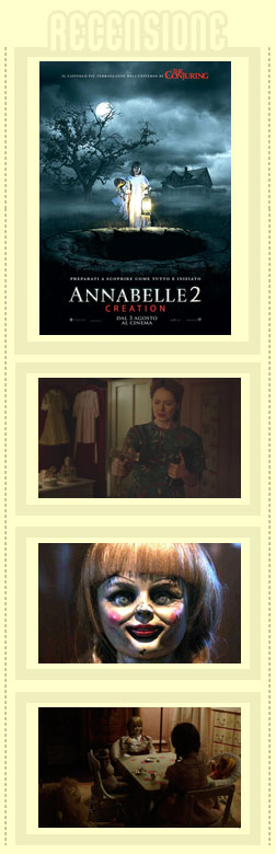 Annabelle 2 Creation recensione