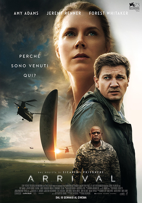 Arrival locandina/poster