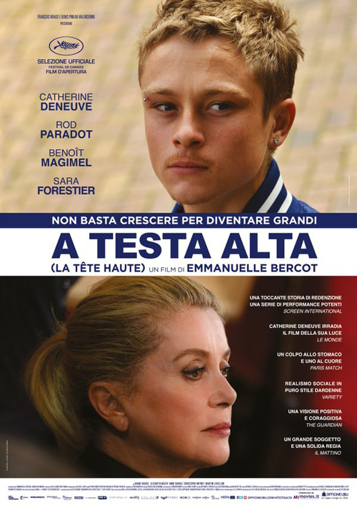 A testa alta locandina/poster