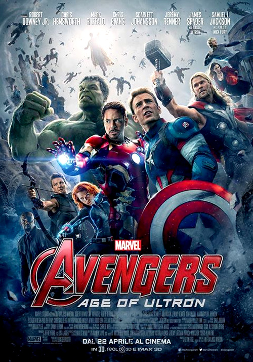 Avengers Age of Ultron locandina/poster