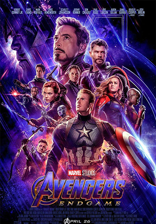 Avengers Endgame locandina/poster