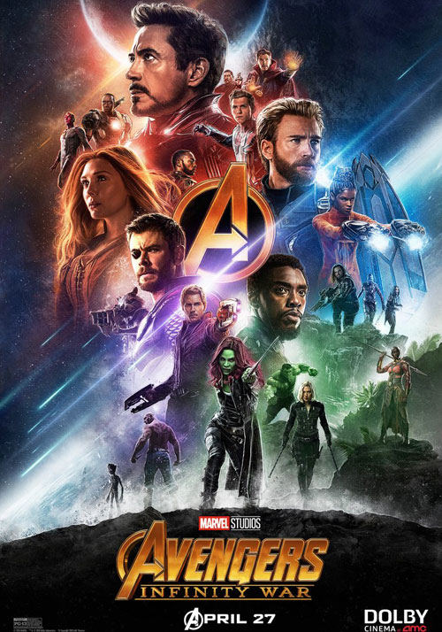 Avengers Infinity War locandina/poster