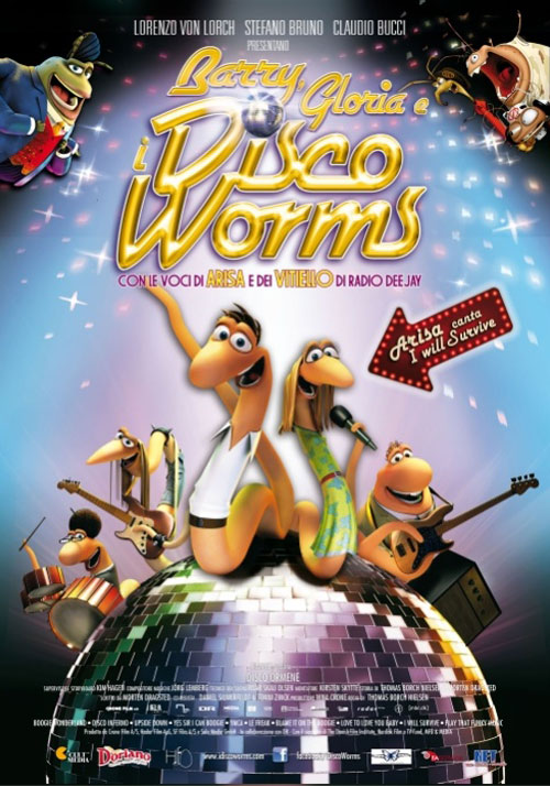 Barry Gloria e i Disco Worms locandina/poster