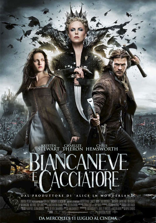 Biancaneve e il cacciatore locandina/poster