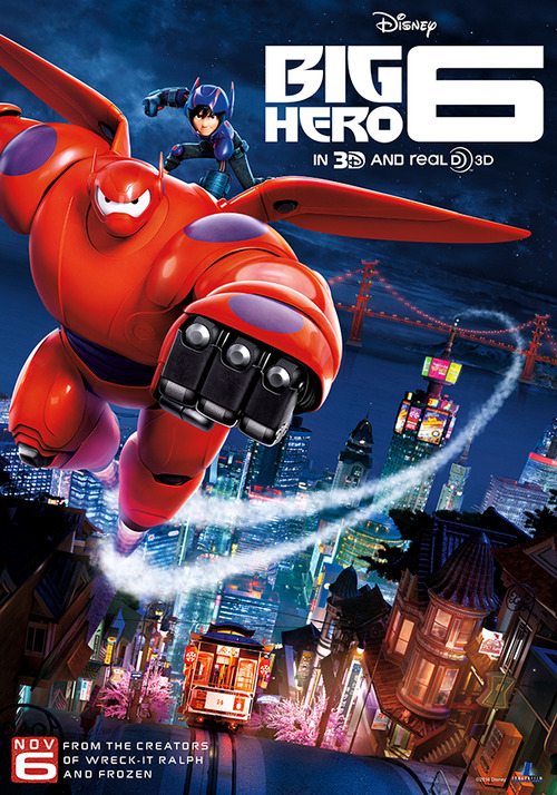 Big Hero 6 locandina/poster