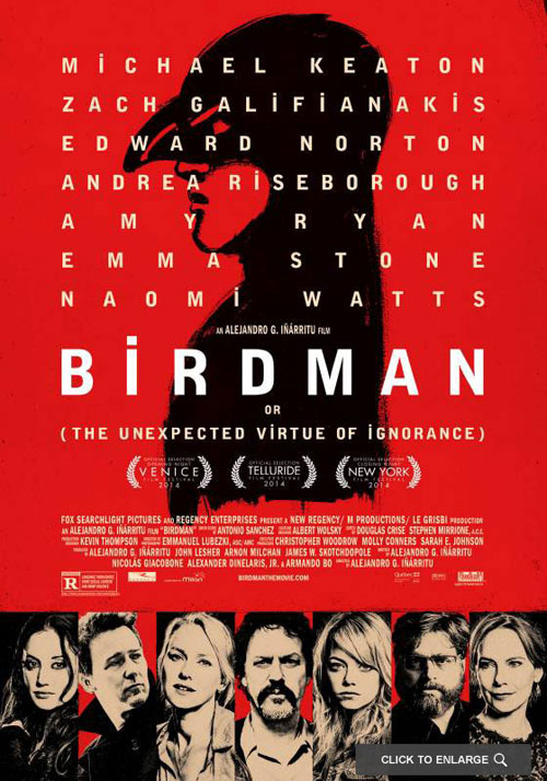 Birdman Locandina