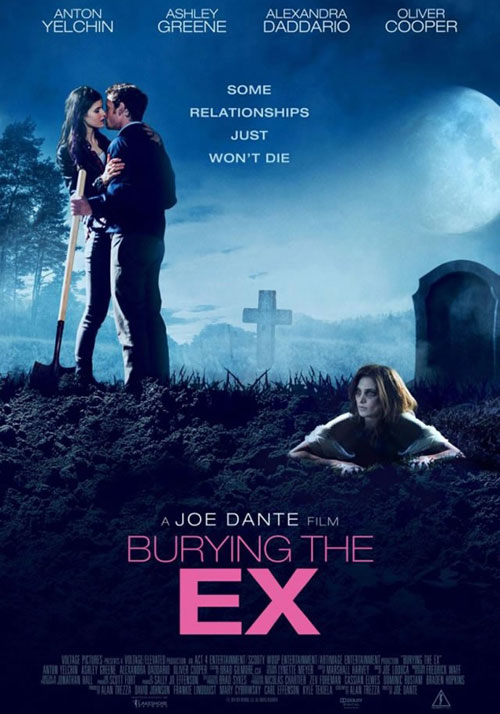 Burying the ex locandina/poster