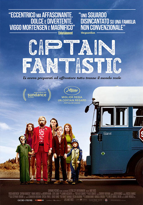 Captain Fantastic locandina/poster