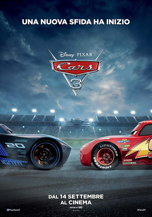 Cars 3 locandina/poster