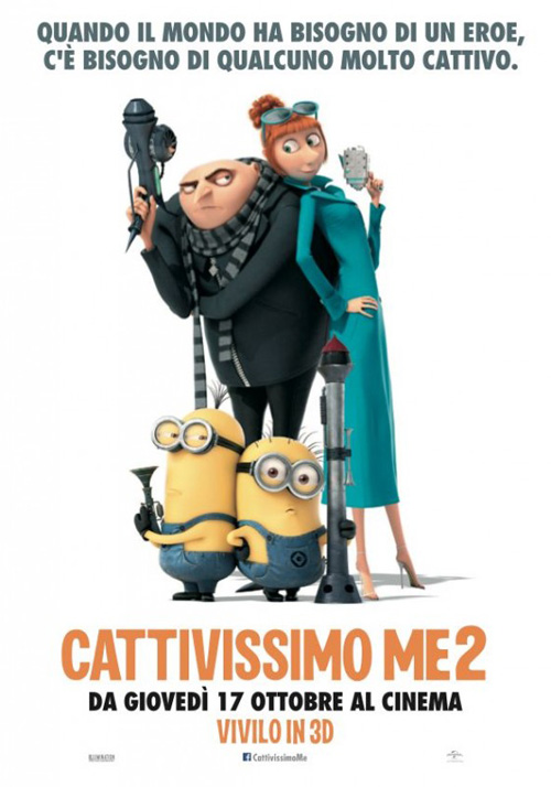 Cattivissimo me 2 locandina/poster