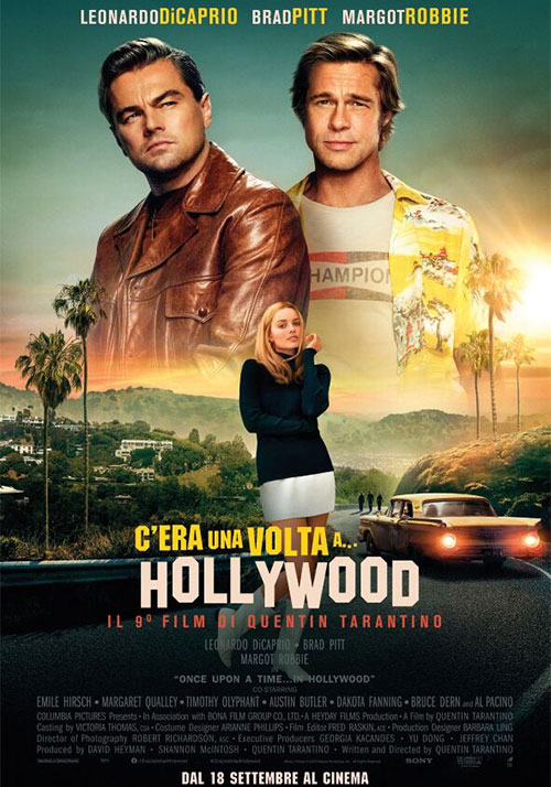 C'era una volta a Hollywood locandina/poster