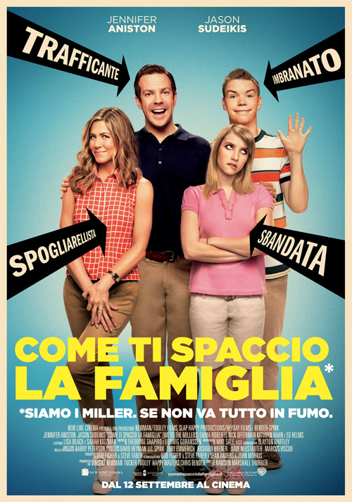 Come ti spaccio la famiglia locandina/poster