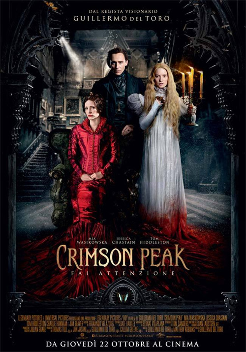 Crimson Peak locandina/poster