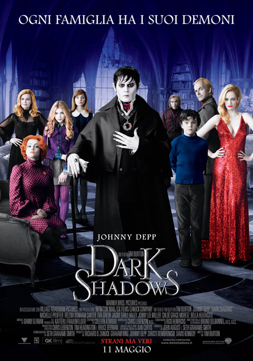 Dark Shadows locandina/poster