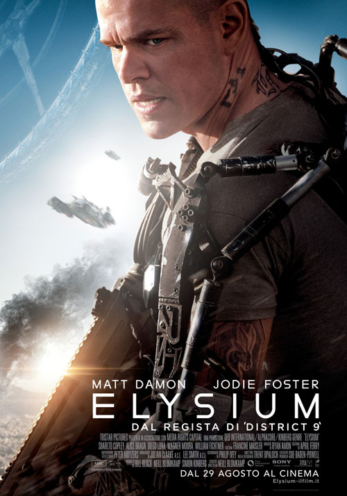 Elysium locandina/poster