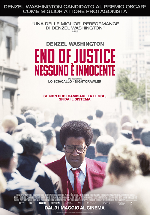 End of Justice locandina/poster