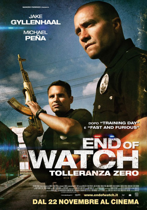 End of Watch locandina/poster