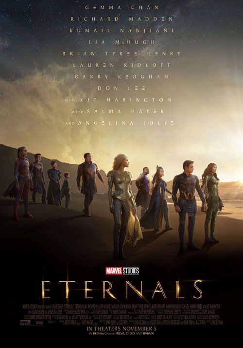 Eternals locandina/poster