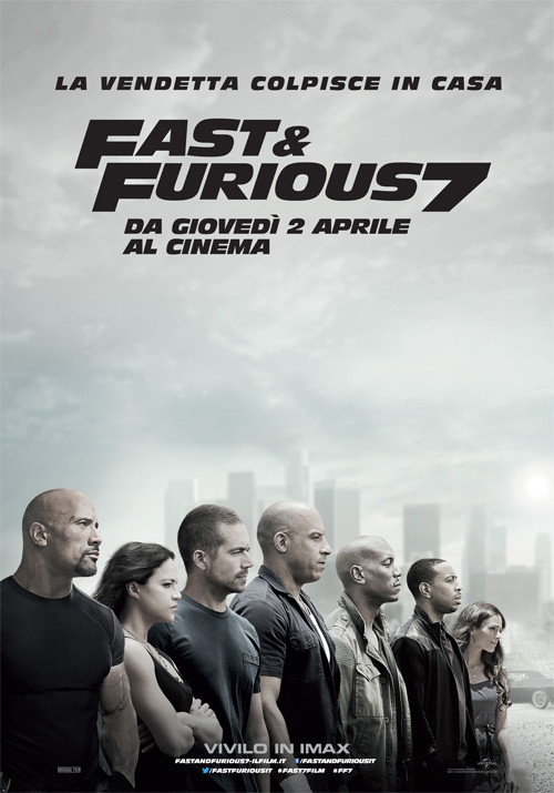 Fast and Furious 7 locandina/poster