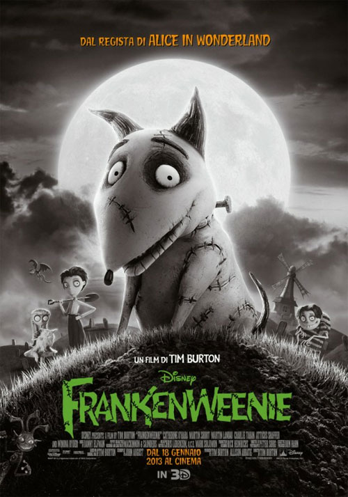 Frankenweenie locandina/poster