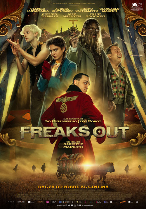 Freaks Out locandina/poster