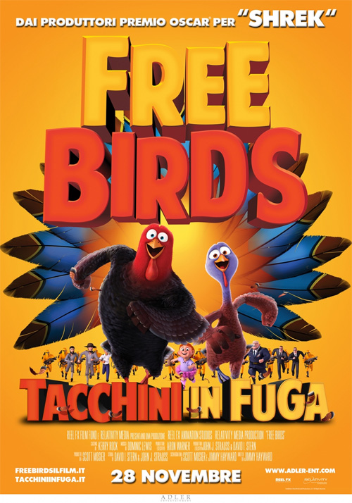 Free Birds locandina/poster